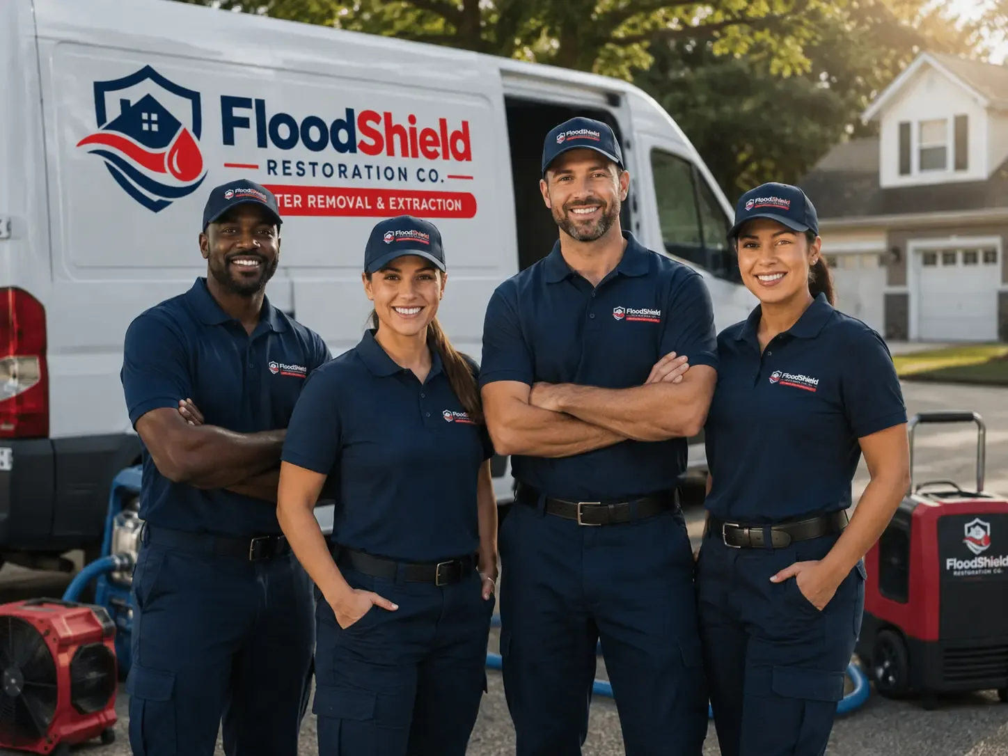 Flood Damage Restoration company in Halsey, NE